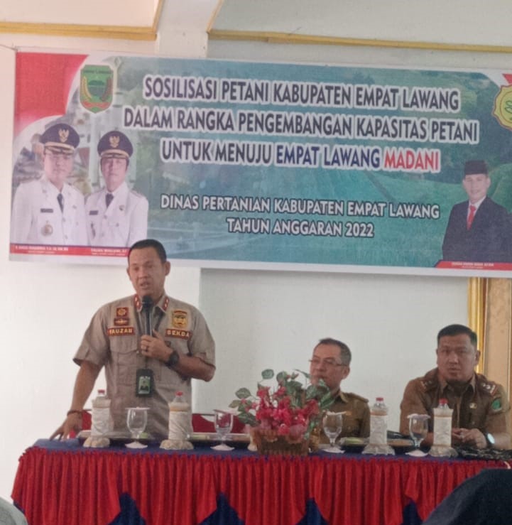 Berkontribusi sektor pertanian Kabupaten Empat Lawang, dinas Pertanian ajak Petani Studi Banding ke Lampung Barat