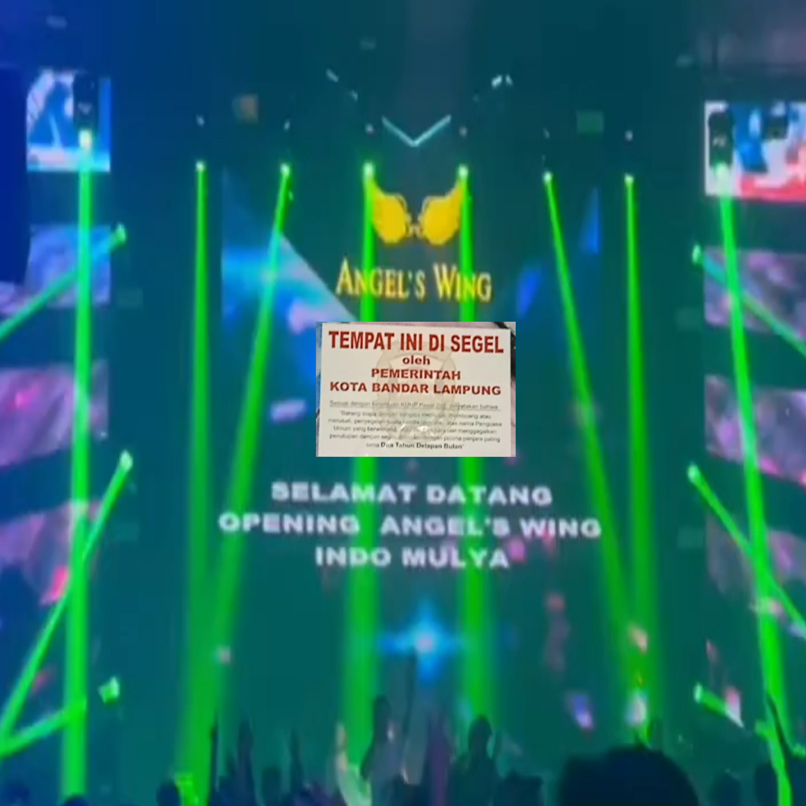 Walikota Bandar Lampung Geram Segel Angels Wing