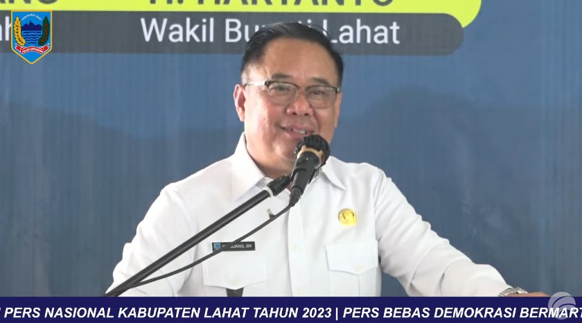 Peringati HPN, Bupati Lahat : Buatlah Majalah, Kerja sama dengan seluruh Dinas, Liput Pembangunan
