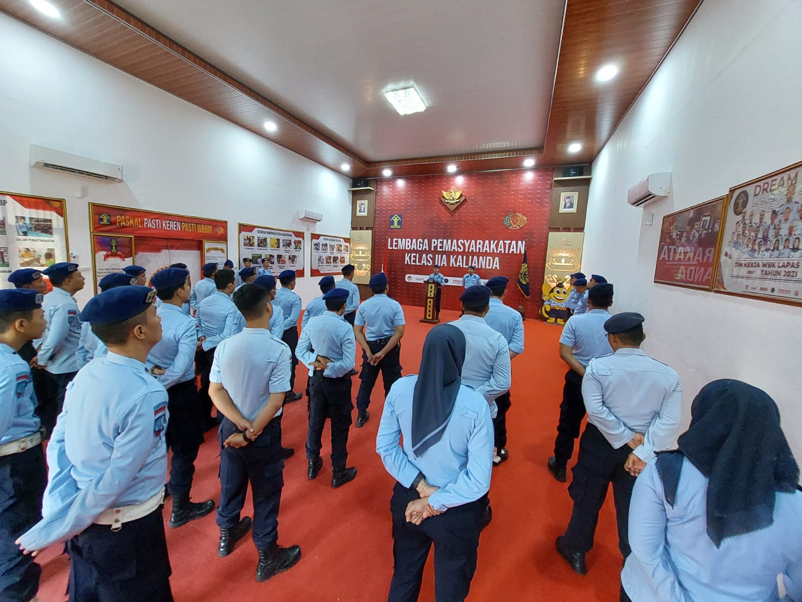 Apel Renungan Hari Bhakti Pemasyarakatan Ke-59, Kalapas Kalianda: Momen Insan Pemasyarakatan Bersatu