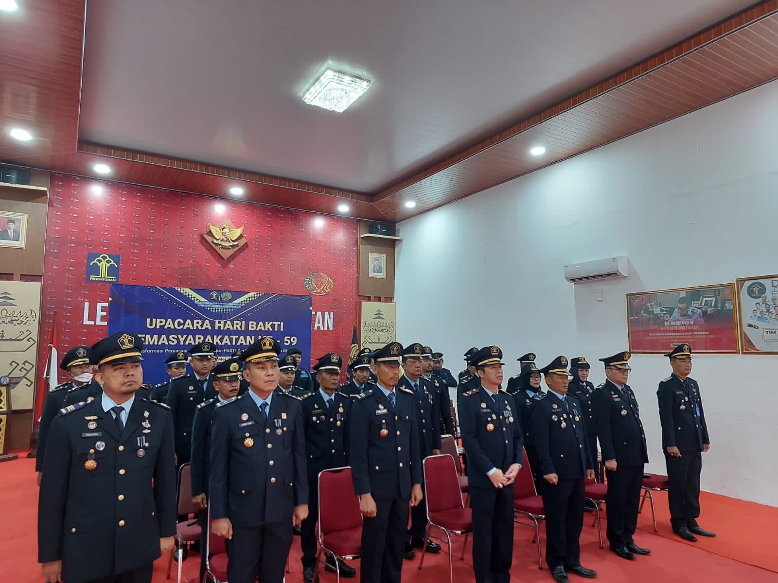 Upacara Hari Bhakti Pemasyarakatan Ke – 59, Kalapas: Komitmen Satu dan Pengabdian Luhur