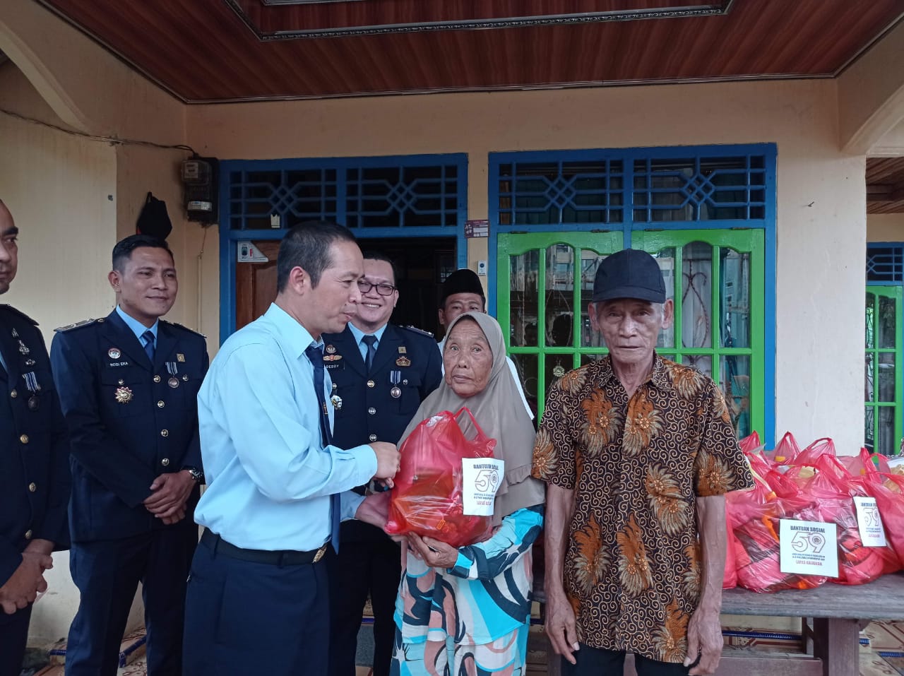 Peringati Hari Bhakti Pemasyarakatan ke-59, Lapas Kalianda Gelar Bakti Sosial
