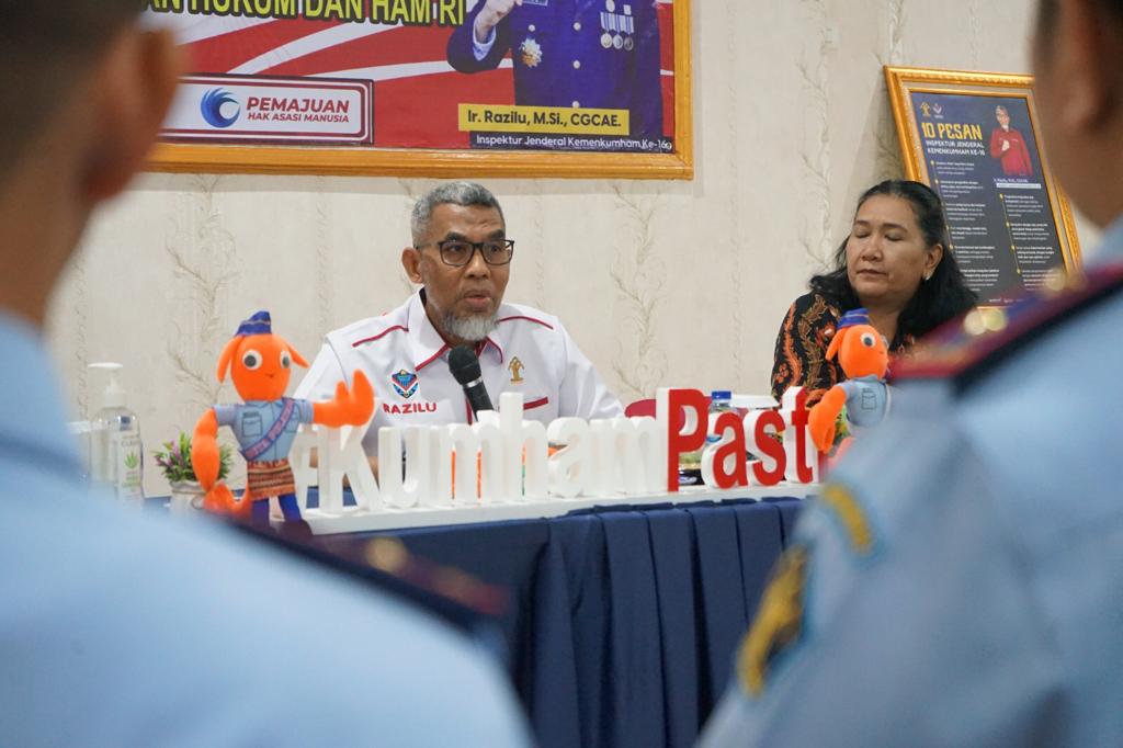 Irjen Kemenkumham Razilu Tinjau Pelayanan Publik di Imigrasi Kalianda