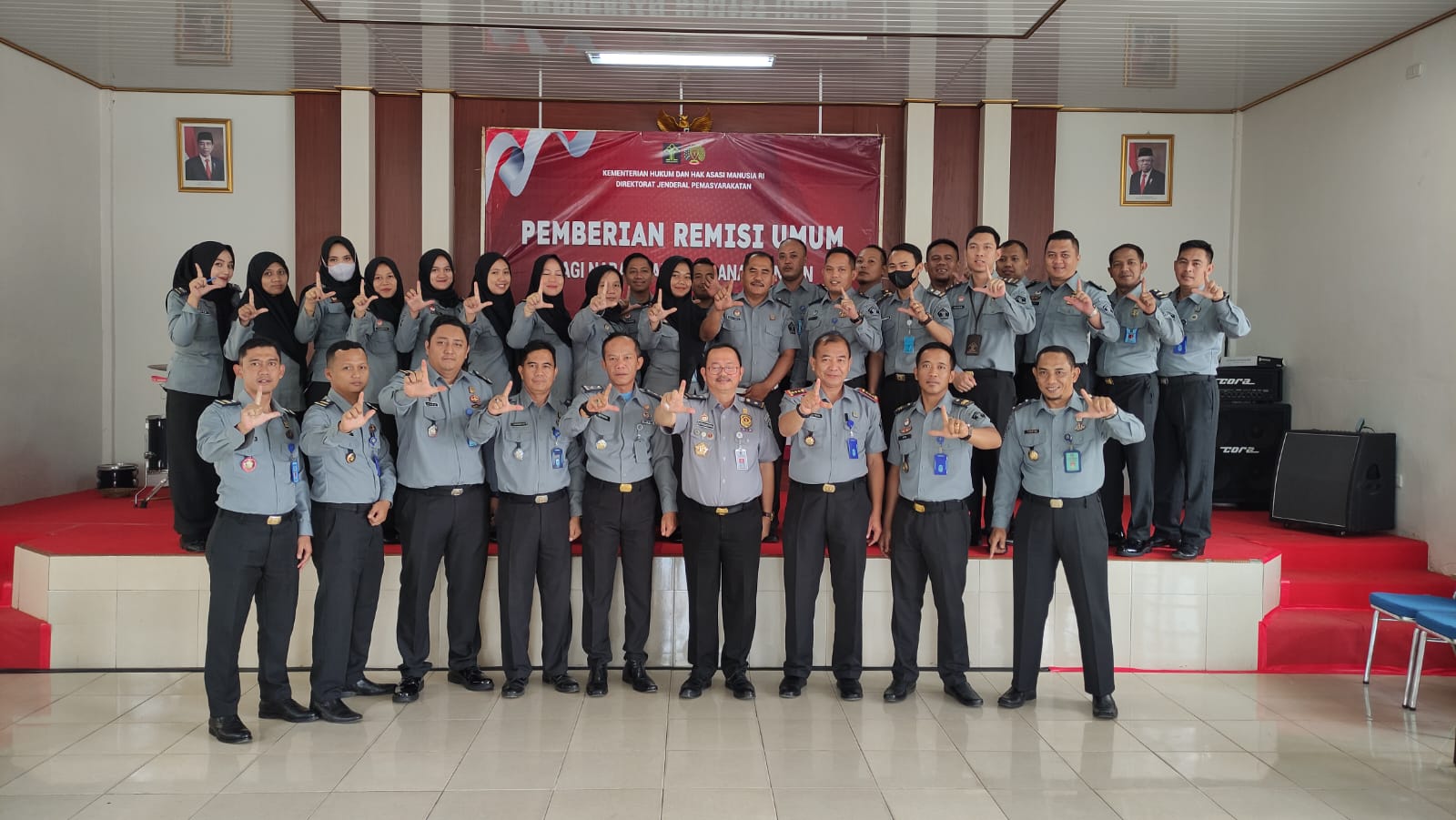 Kadivyankum Lakukan Kunjungan Kerja di Lapas Metro