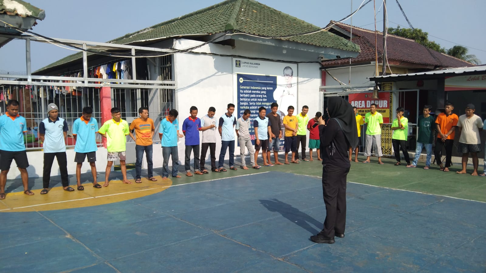 Program Ceria Bimkemaswat Lapas Kalianda: Refreshkan Pikiran dan Kepribadian Warga Binaan