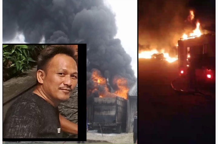 Indra Diduga Salah Satu Pengelola Gudang Yang Terbakar Di Natar Kabur Entah Kemana