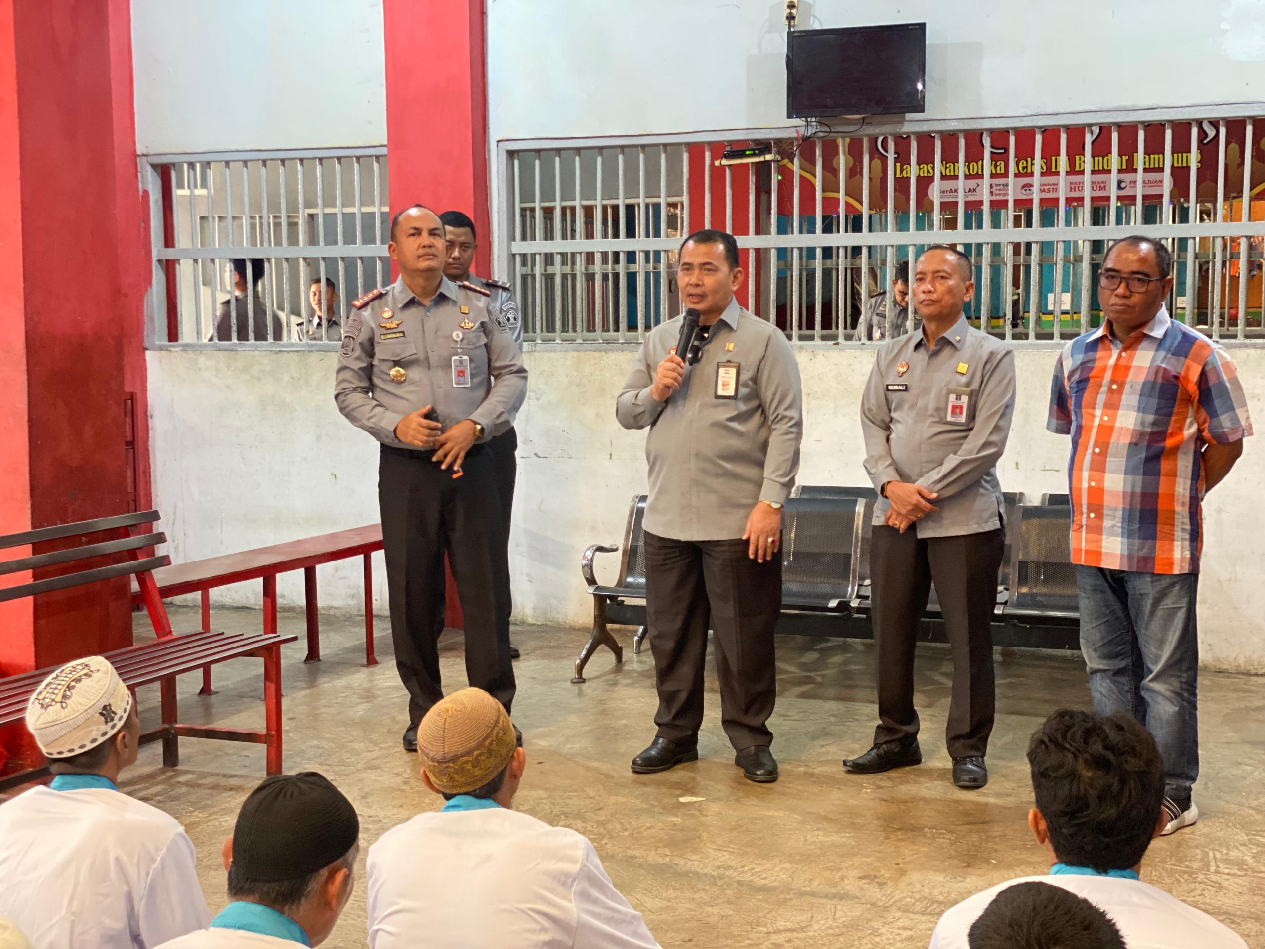 Staf Ahli Menkumham Bidang Sosial Kunjungi Lapas Narkotika Bandar Lampung, Pantau Sarpras Hingga Layanan Rehabilitasi