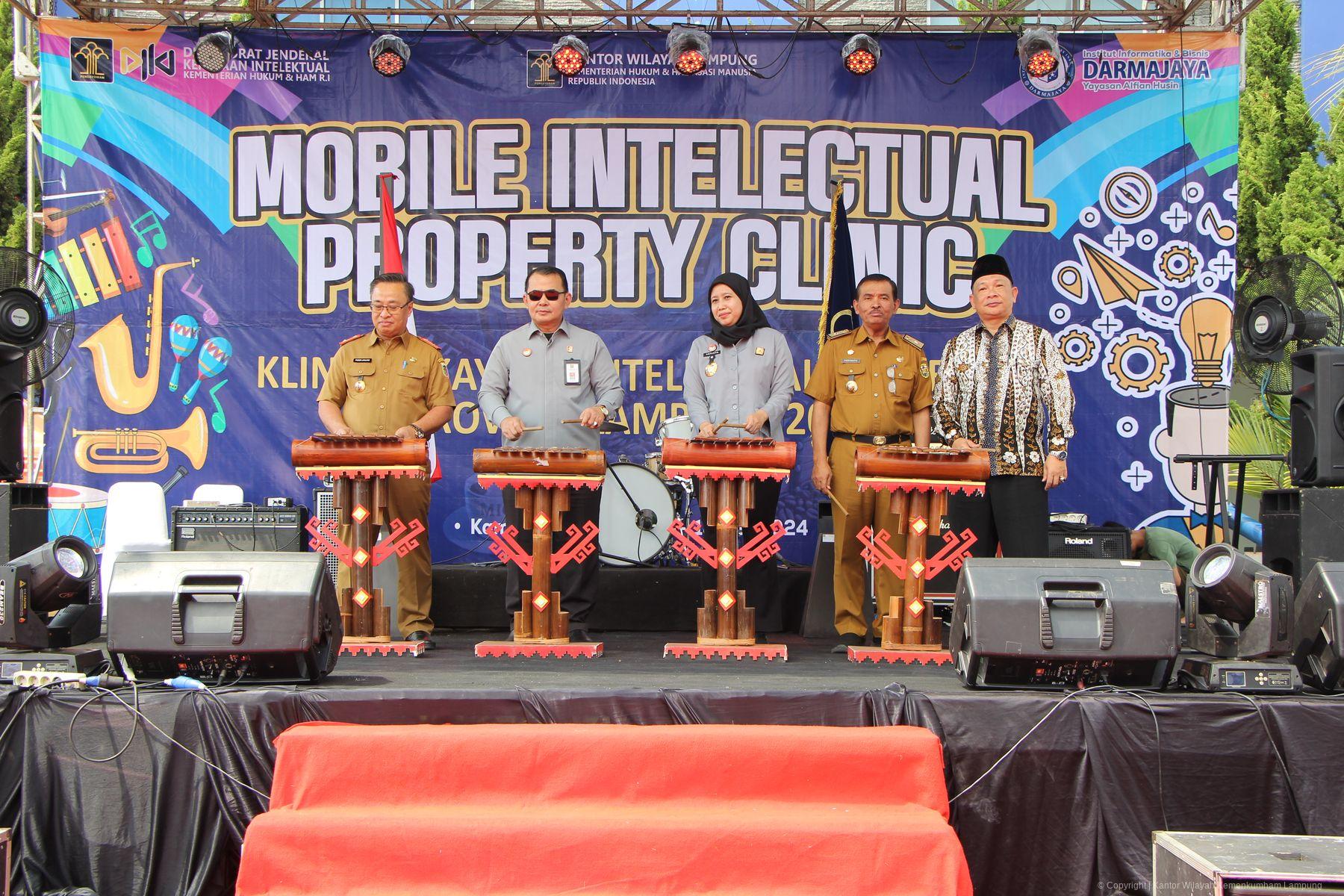 Kemenkumham Lampung Gelar Mobile Intellectual Property Clinic