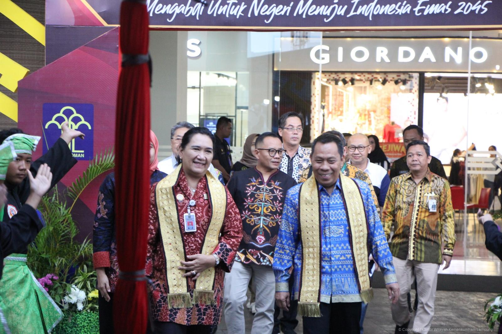 Kanwil Kemenkumham Lampung gelar Legal Expo 2024