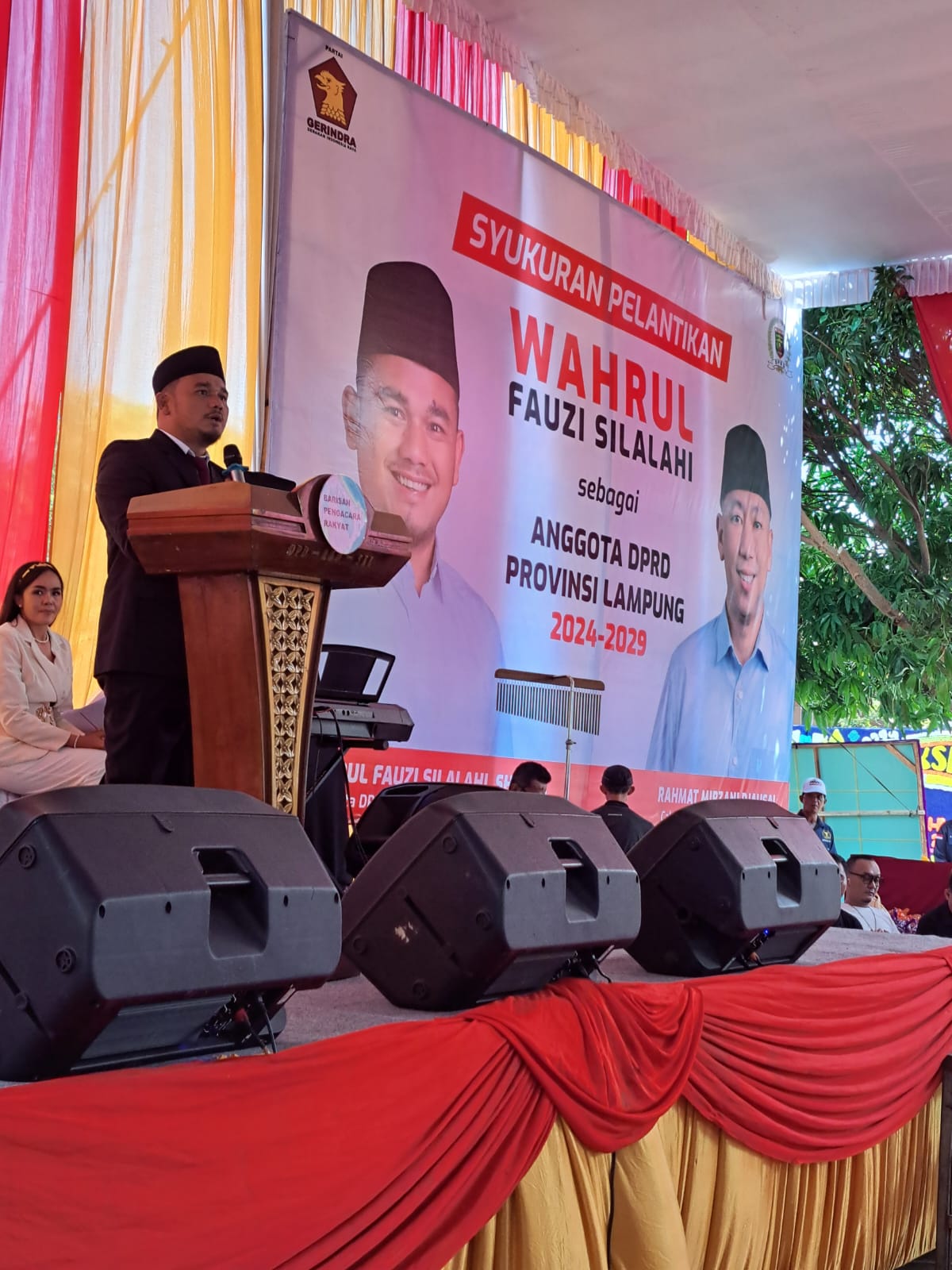 Setelah dilantik, Wahrul Bersama relawan konsolidasi memenangkan RMD sebagai Gubernur Lampung
