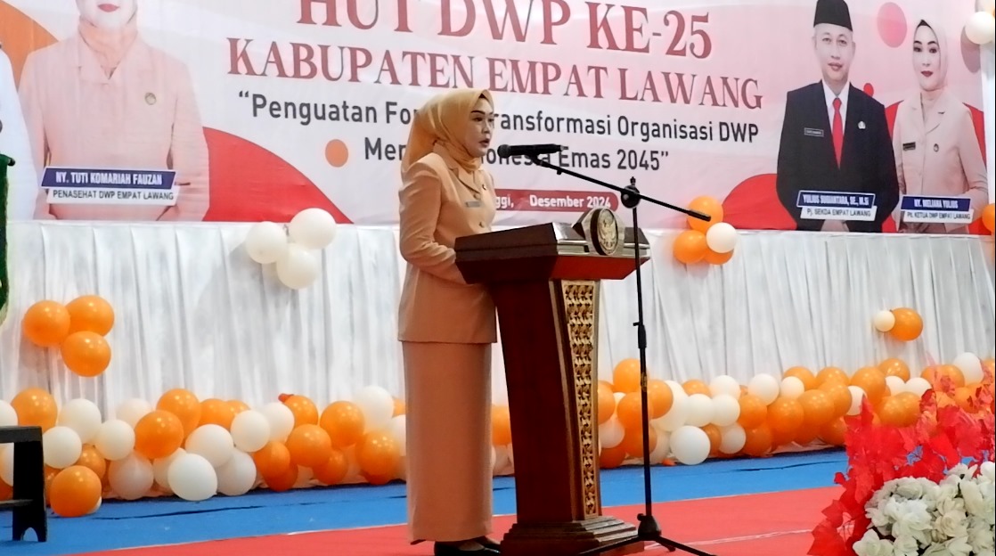 Peringatan HUT DWP ke 25 berlangsung meriah di Kabupaten Empat Lawang Sumatera Selatan.