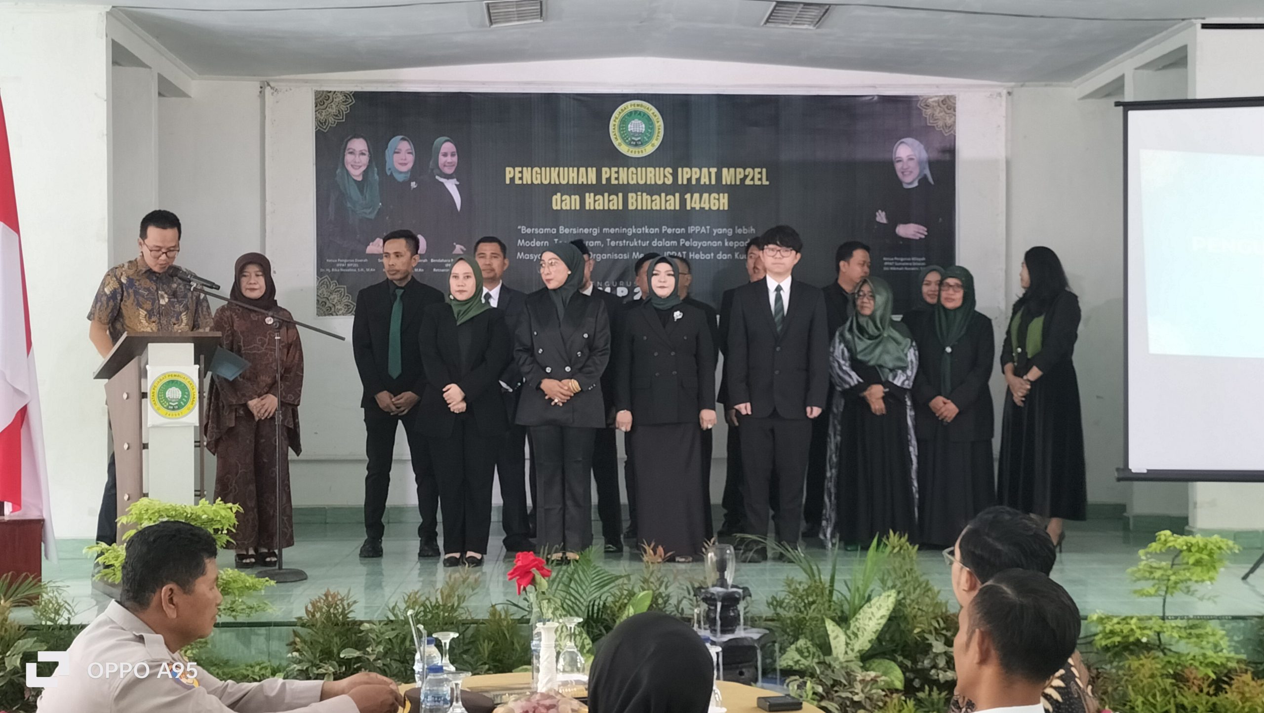 Ini Pesan Wakil Bupati Lahat Saat Hadiri Pengukuhan IPPAT MP2EL Masa Bhakti 2024-2027