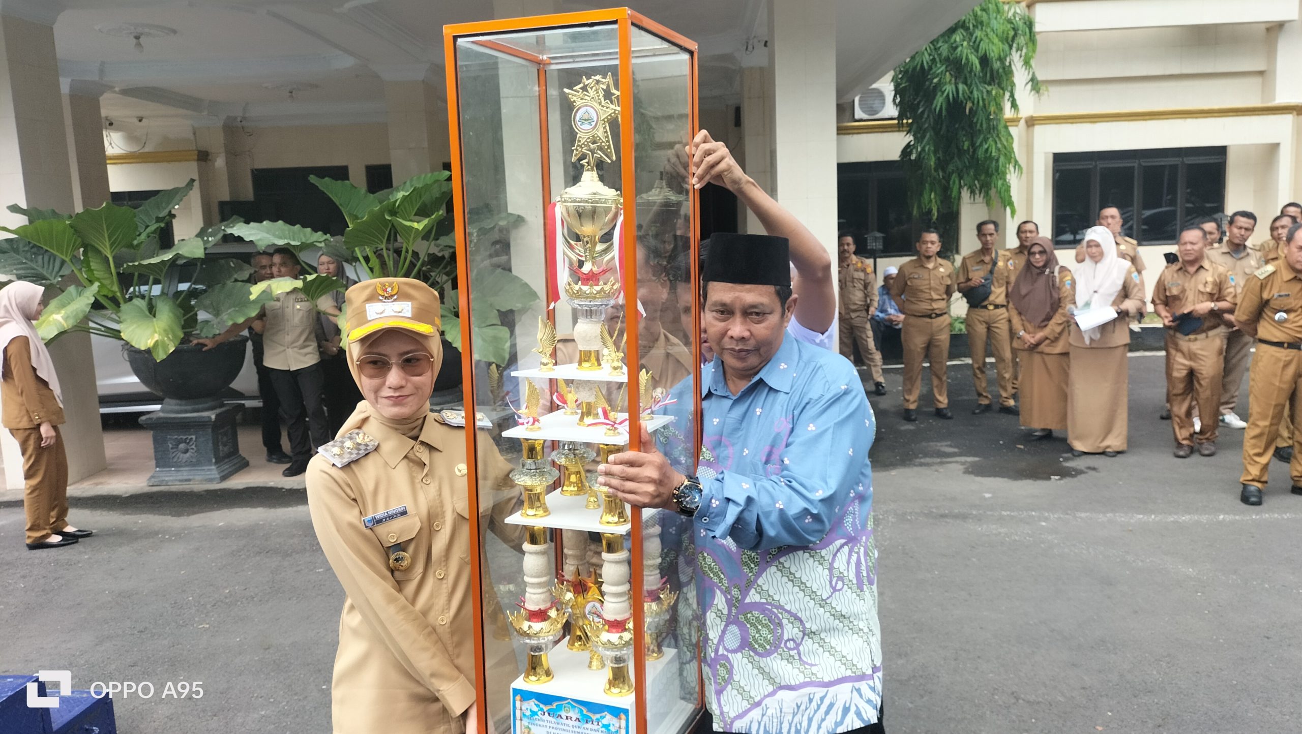 Pemerintah Kabupaten Lahat Apresiasi Keberhasilan Kafilah Kabupaten Lahat Raih Juara 3 Umum Lomba STQH  Ke-28 Tingkat  Propinsi