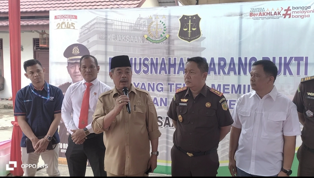 Bupati Lahat Dukung Penuh Kinerja Kajari Lahat Berantas Kasus Korupsi Di Wilayah Hukum Kabupaten Lahat