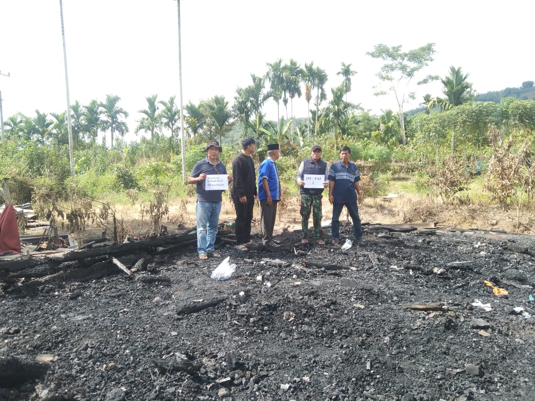 JM Fai Berikan Bantuan 10 Juta kepada Korban Kebakaran