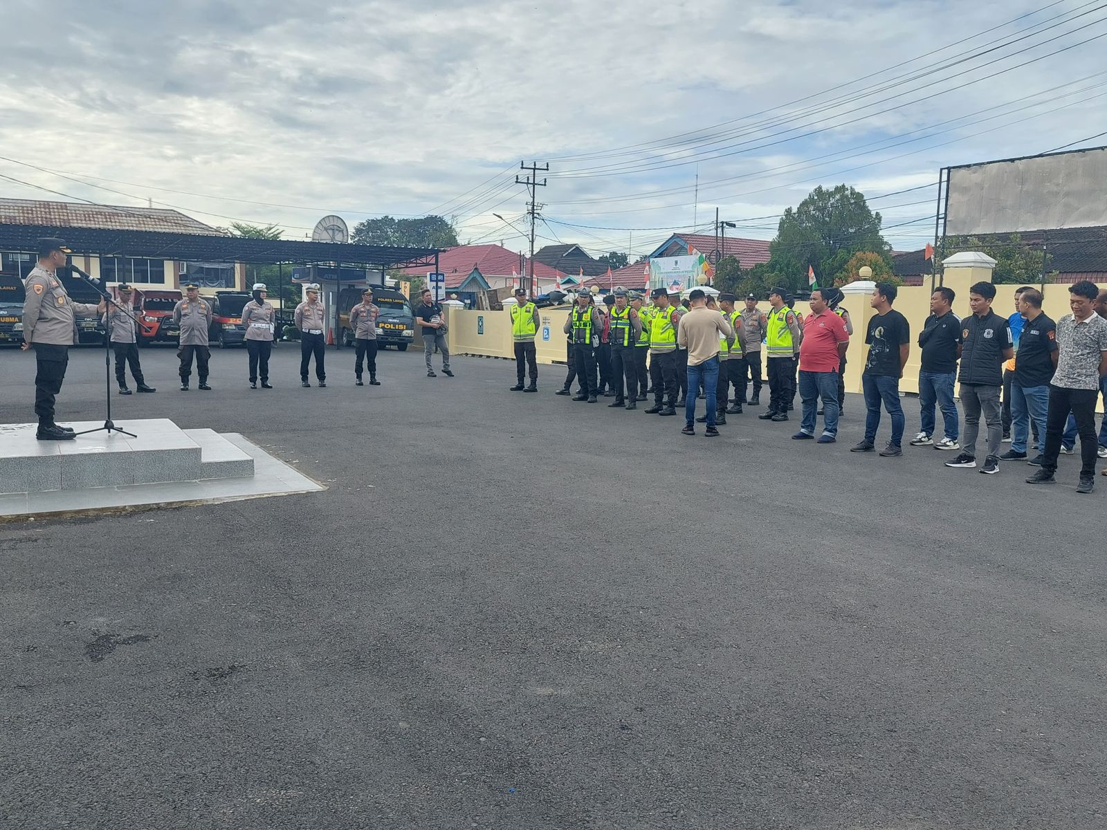 Hadapi Libur Panjang Polres Lahat Tetap Siagakan Personel Di Lapangan 
