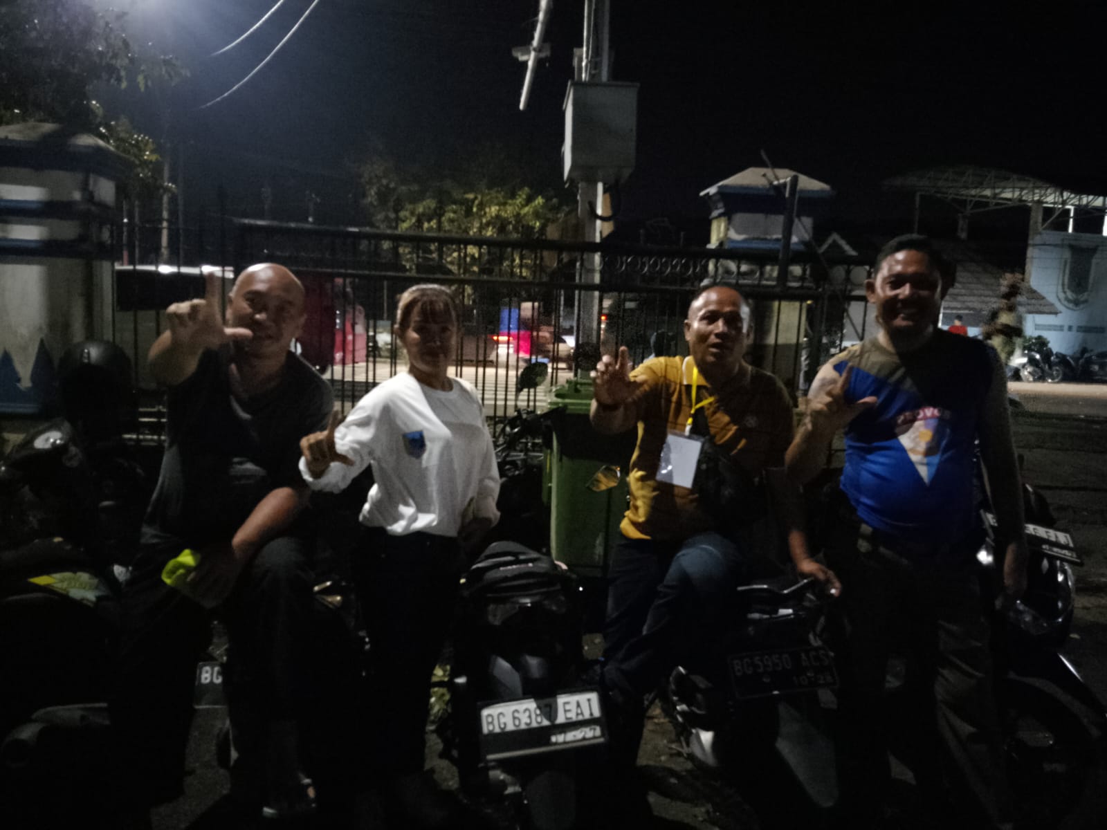 Marlan Ketua Korlap berkemajuan Menata Tempat Parkiran Dengan Rapih, Tanpa Adanya Kemacetan