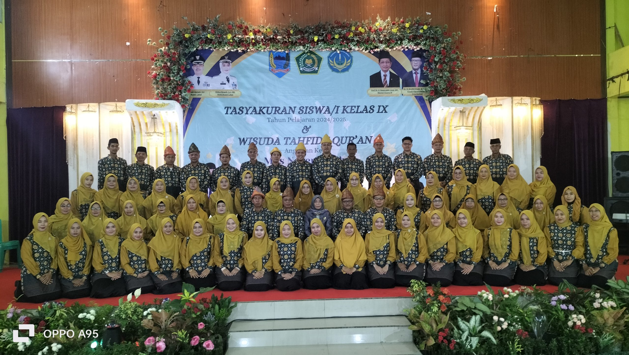 Ini Pesan Singkat Kepala Sekolah Mts Lahat Saat Lepas 268 Siswa Kelas IX Tahun Ajaran 2024-2025.