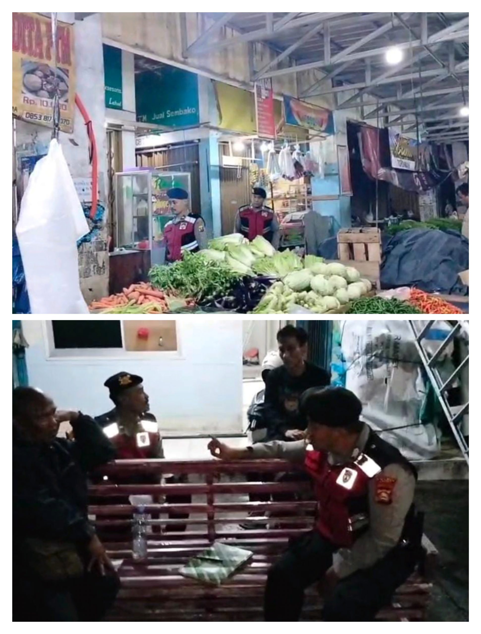 Tekan Angka Kriminalitas Dan Aksi Premanisme Samapta Polres Lahat Sisir Tempat Rawan Seputaran kota Lahat