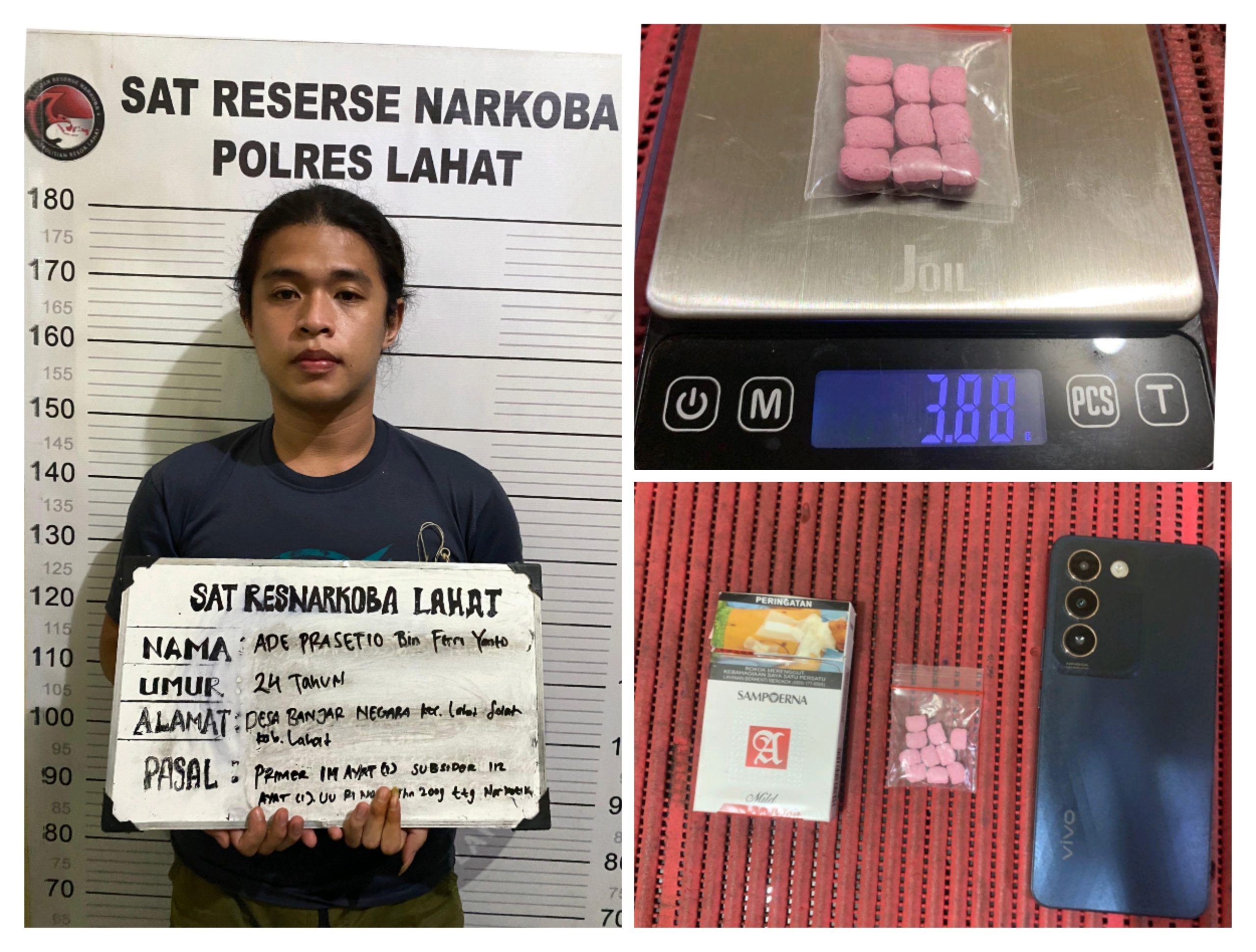 Apes Lagi Nunggu Konsumen Penjual Pil Ekstasi Ini Keburu Di Tangkap 