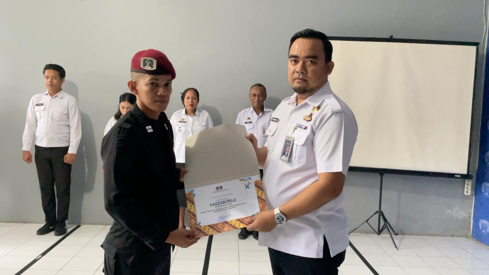 Beri Penghargaan Pegawai Teladan, Karutan Ambon: Semoga Jadi Inspirasi
